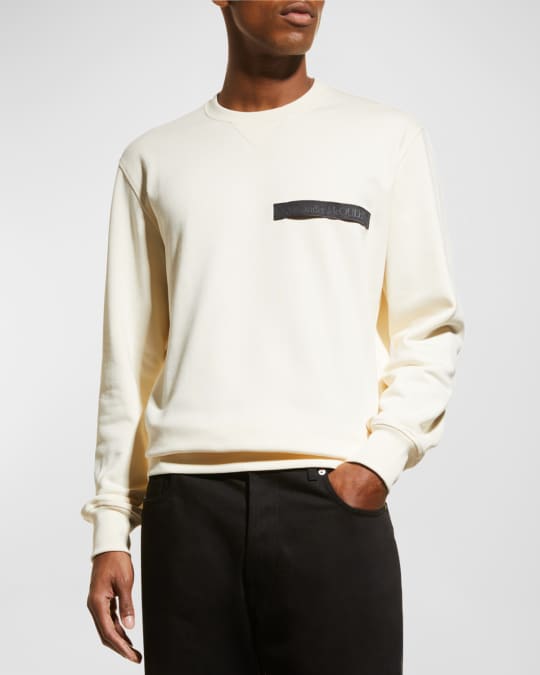 McQueen Men's Logo-Tape Sweatshirt | Neiman Marcus