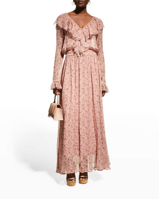 3 4 length sleeve maxi dress Evermore 3/4 Sleeve Tiered Maxi Dress 3X 20-24 / Sage