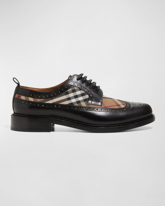 Burberry wingtip sales brogues