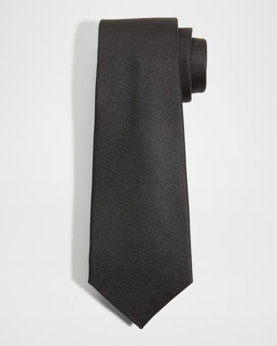 Men's Solid Silk Tie