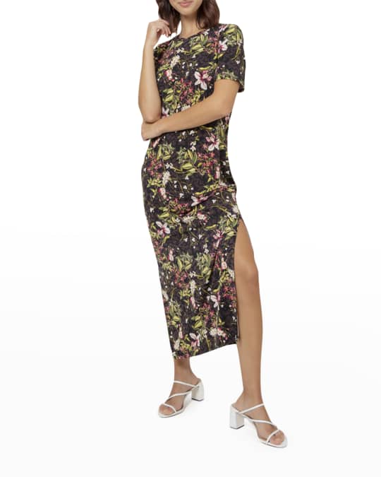 Leota Eva Floral Print Maxi Dress Neiman Marcus