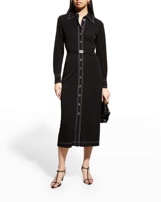 Tory burch belted dress shop