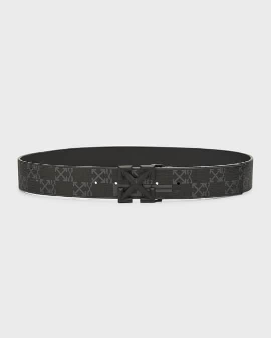 Off-White All-Over Arrow Logo Belt Neiman Marcus