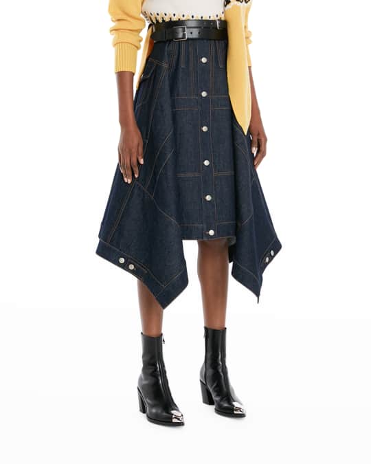 Neiman marcus asymmetrical jeans sales