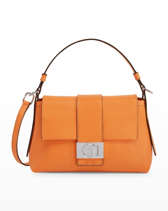 Charlotte Flap Leather Shoulder Bag