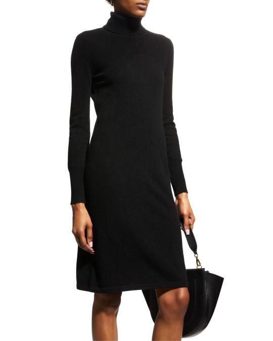 neiman marcus black dress 1960s Norman Hartnell for Neiman Marcus Black Wool Beaded Dress