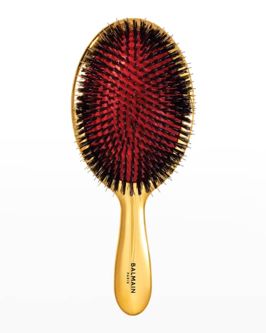 Balmain Hair Golden Boar Hair Spa Brush | Neiman Marcus