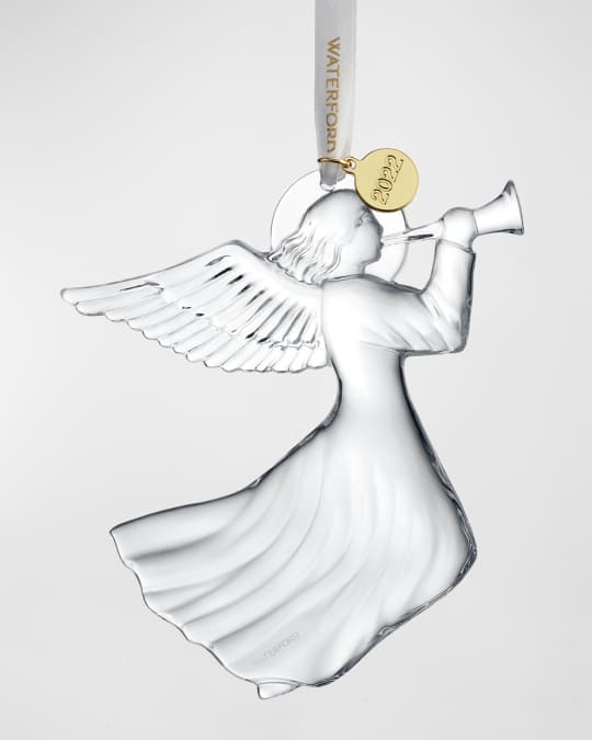 Waterford Crystal 2022 Angel Christmas Ornament Neiman Marcus