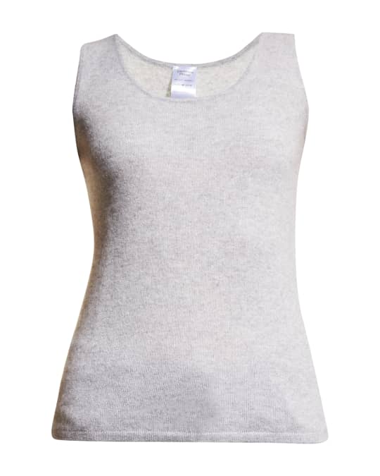 Cashmere Scoop-Neck Tank