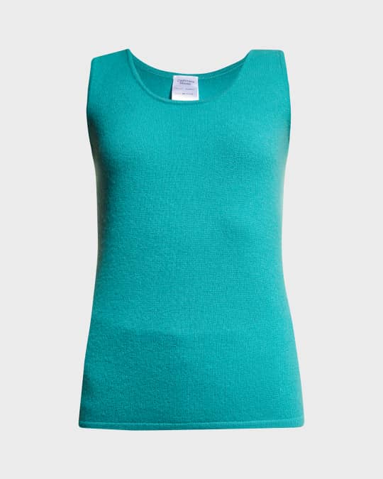 Cashmere Scoop-Neck Tank