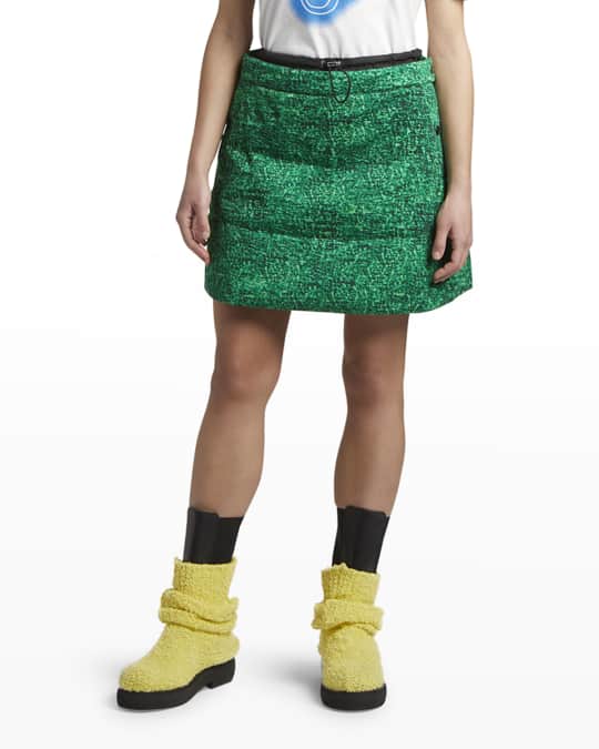 Moncler puffer skirt deals