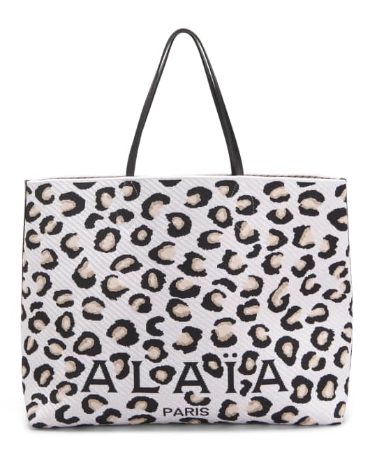 Neiman marcus leopard tote bag new arrivals