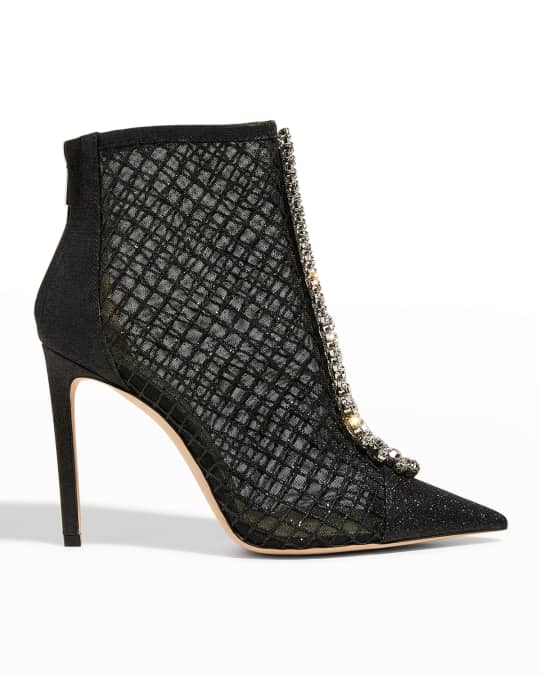 Jimmy choo glitter booties new arrivals