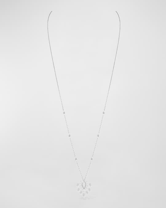 Messika Desert Bloom 18K White Gold Necklace Neiman Marcus