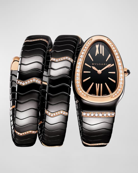 Bvlgari serpenti 2025 watch black