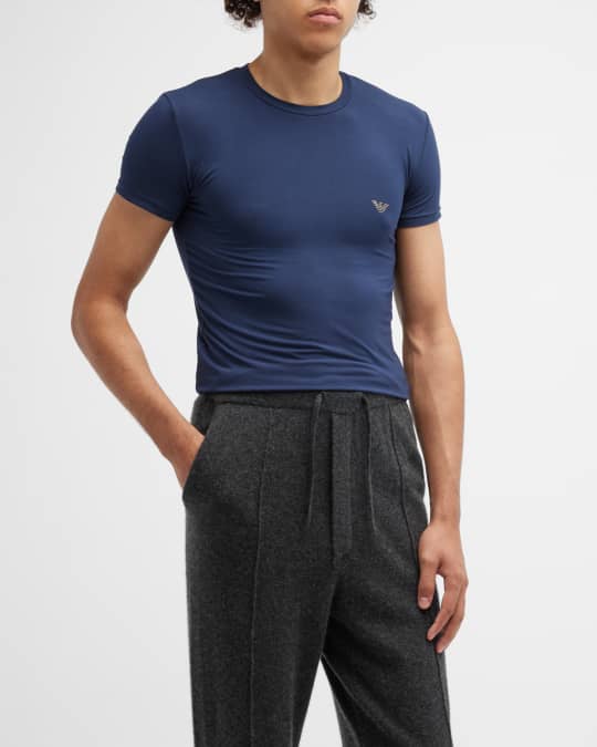 Emporio Armani Men's SlimFit Stretch TShirt Neiman Marcus