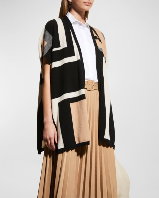 Neiman marcus cashmere poncho shop