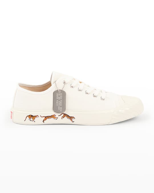【KENZO】SCHOOL LOW TOP SNEAKERS ケンゾー Kenzo Kenzoschool canvas low-top sneakers Kenzo