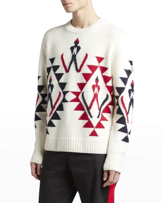Moncler intarsia sweater cheap