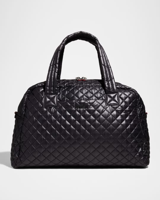 MZ WALLACE Jim Travel Quilted Nylon Duffel Bag | Neiman Marcus