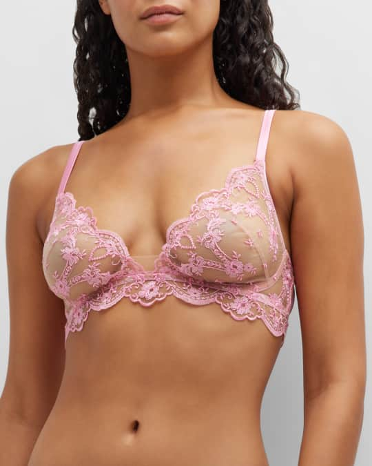 Scalloped Lace Triangle Bralette