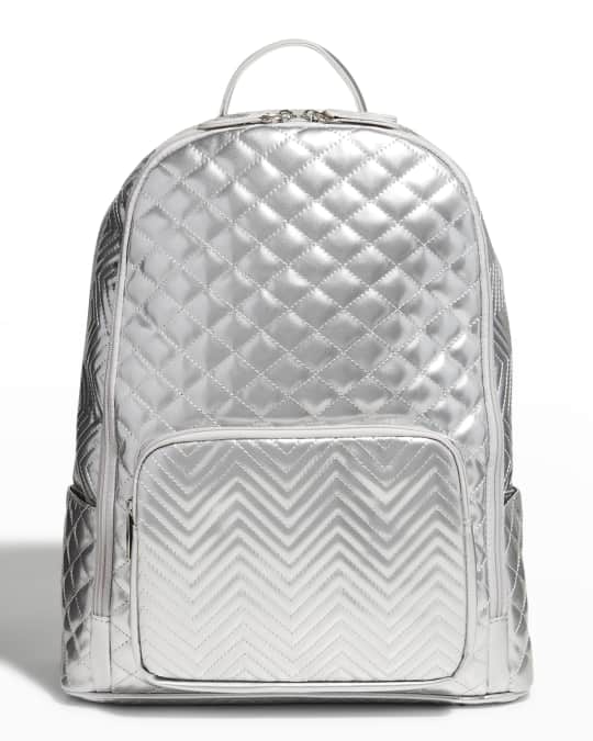 Bari Lynn Girl's Quilted Chevron Backpack | Neiman Marcus