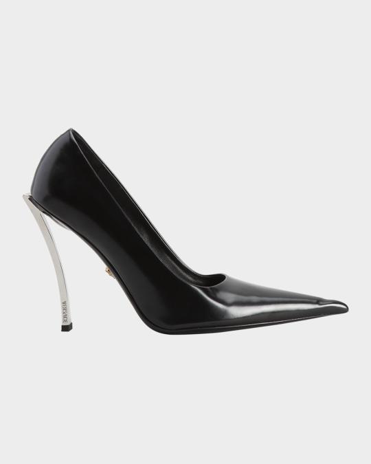 Versace Pinpoint Heels | Neiman Marcus