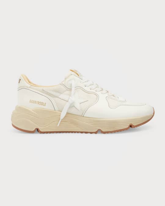 Golden Goose Men s Running Sole Mesh Leather Sneakers Neiman