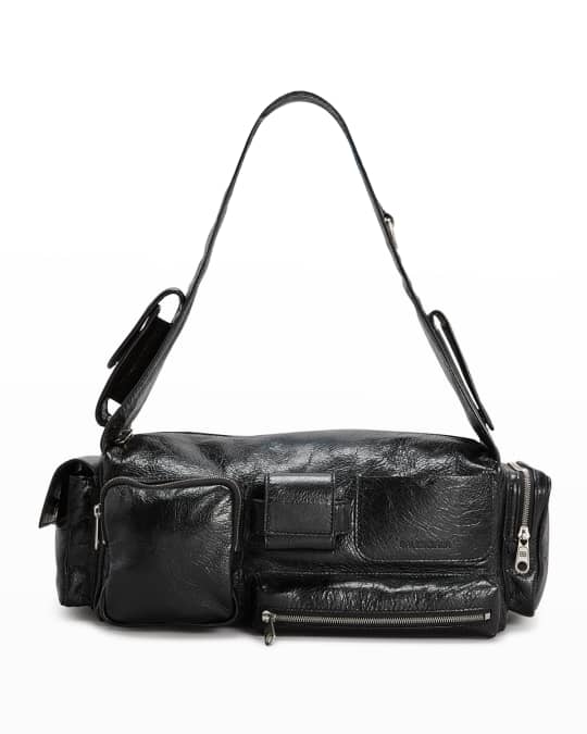 Men's Superbusy Small Sling Bag in Black