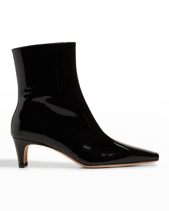 ショートブーツ・ブーティ STAUD Wally leather ankle boots STAUD Western Wally leather ankle boots | NET-A-PORTER