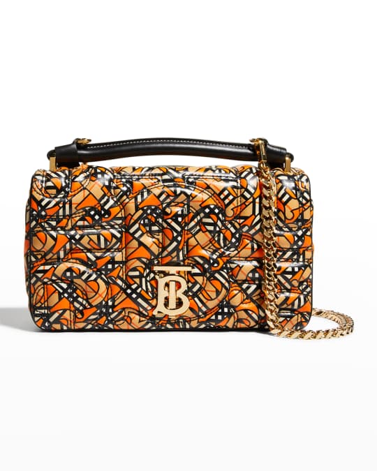 Lola Small TB Check Crossbody Bag