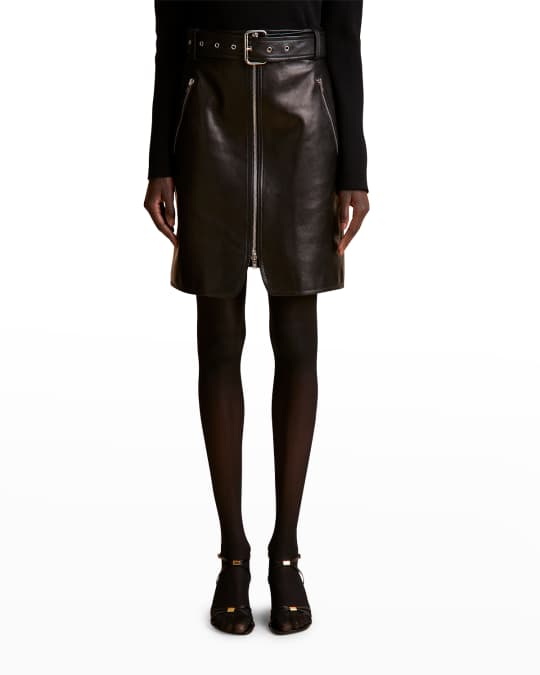 Leather skirt neiman marcus deals