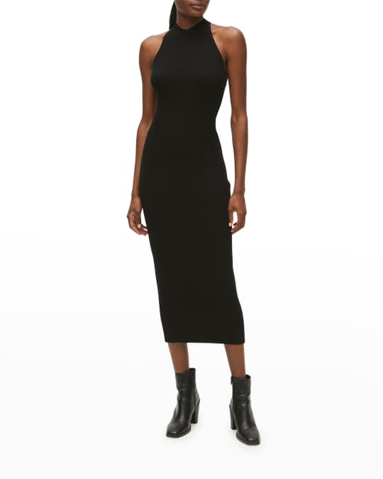 michael stars bodycon dress Women's Jordan Ribbed Dress - Ivy - Size S main image 1