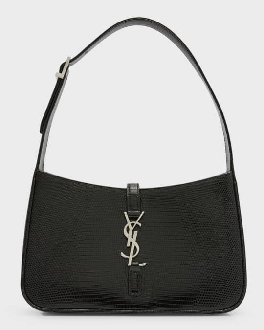 Saint Laurent Le 5 A 7 YSL Lizard Shoulder Bag | Neiman Marcus