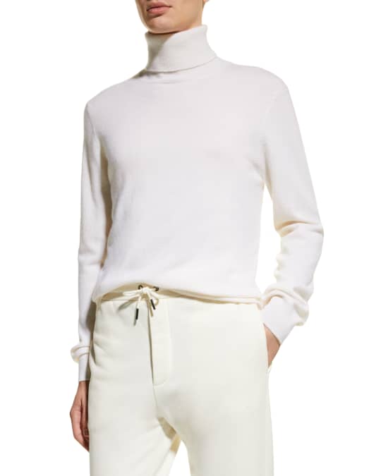 Neiman Marcus Cashmere Collection Men s Cloud Cashmere Turtleneck