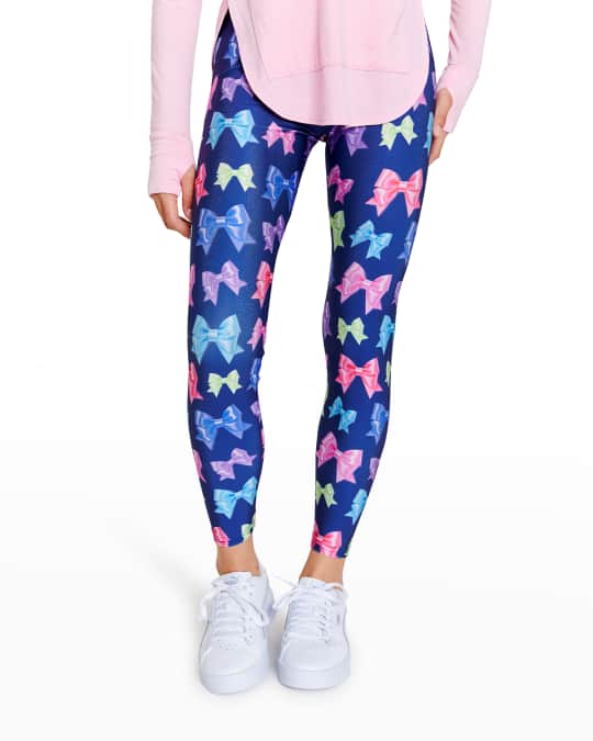 Spice Girl Cute Bow Pleated Leggings