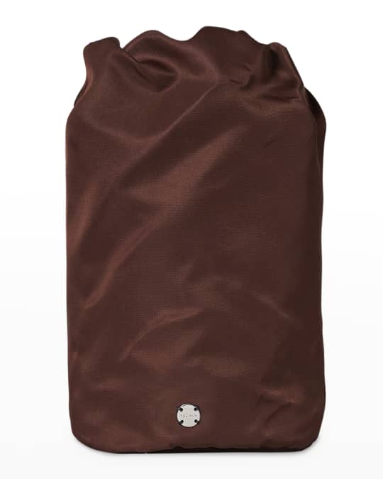 THE ROW Sporty Drawstring Pouch Bag in Nylon | Neiman Marcus
