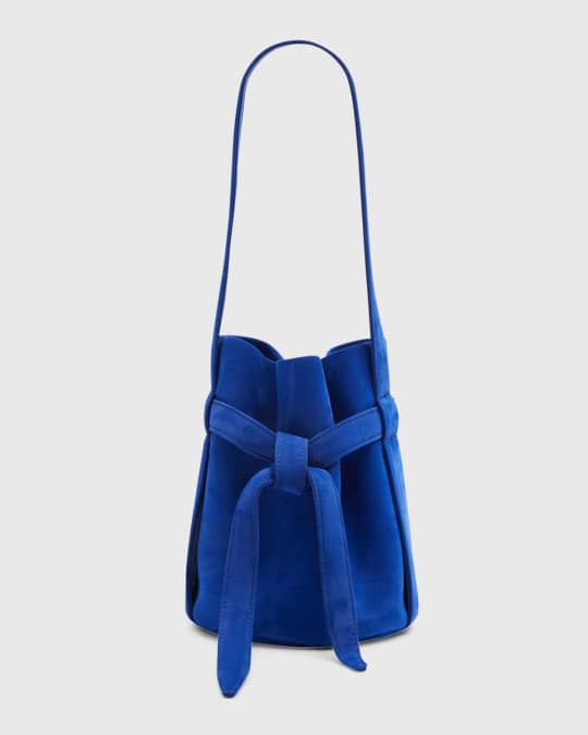 THE ROW Leo Mini Bucket Bag in Leather Neiman Marcus