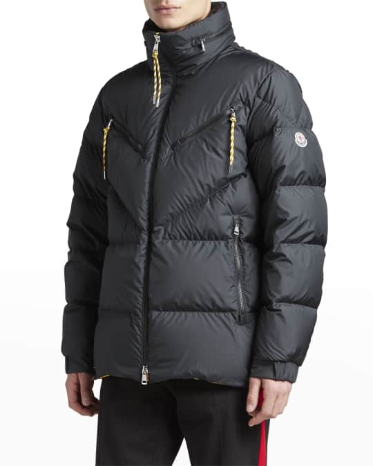 Moncler Men's Katmai Multi-Zip Puffer Jacket | Neiman Marcus
