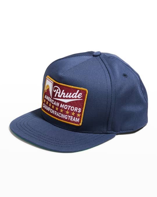 Rhude Men's American Motors Flat Brim Baseball Hat Neiman Marcus