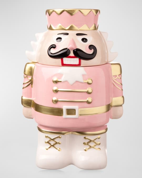 Godinger Nutcracker Cookie Jar Neiman Marcus