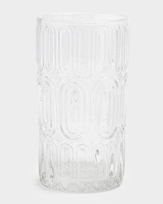 Aaron Clear Highball Glasses, Set of 6 