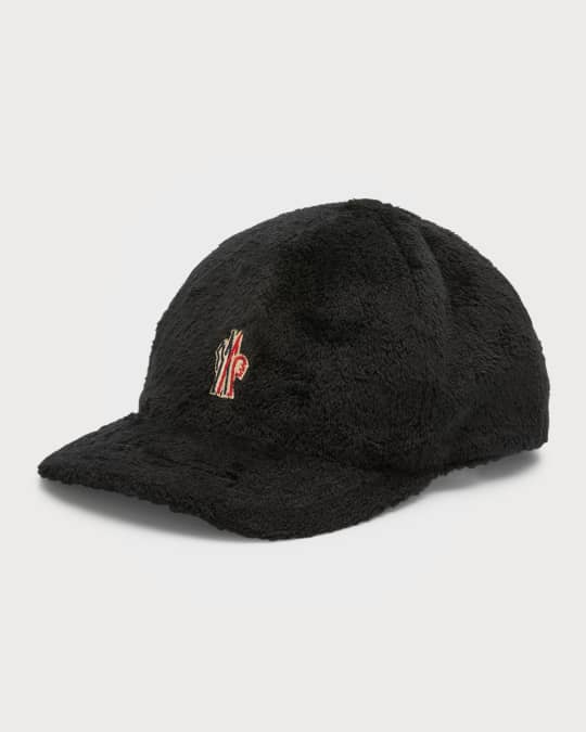 Moncler Grenoble Men's Fleece Baseball Cap Neiman Marcus