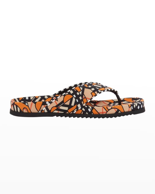 Burberry sandals mens orange online