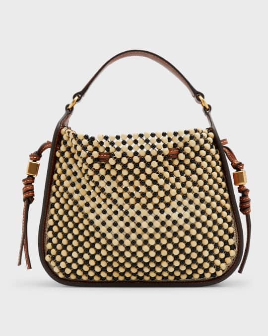 Tory Burch, Bags, Tory Burch Natural Snake Raffia Leather Tote