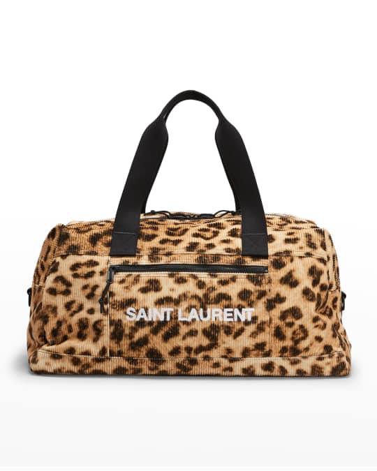 Men s Nuxx Leopard Logo Duffle Bag