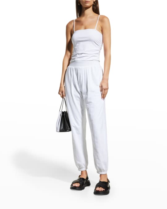 Neiman marcus white jumpsuit online