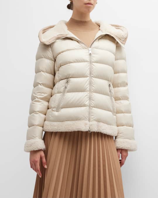 Chloé Ruched Puffer Jacket