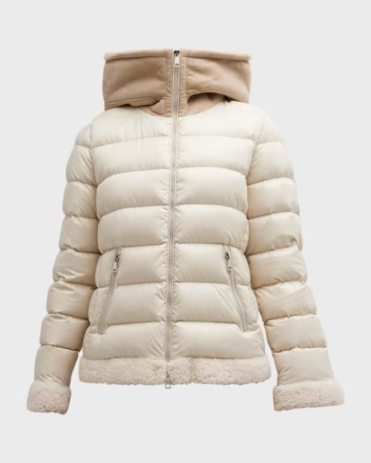 Chloé Ruched Puffer Jacket