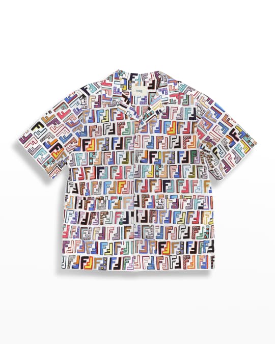 Fendi rainbow shirt hot sale